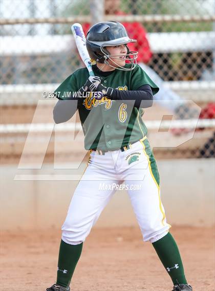 Thumbnail 1 in Salpointe Catholic vs. Show Low (Chandler Prep Softball Classic)  photogallery.