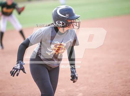 Thumbnail 3 in Salpointe Catholic vs. Show Low (Chandler Prep Softball Classic)  photogallery.