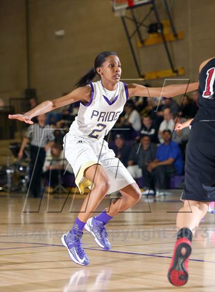 Thumbnail 2 in West Campus vs. Bradshaw Christian (CIF SJS D-4 Quarter Finals) photogallery.