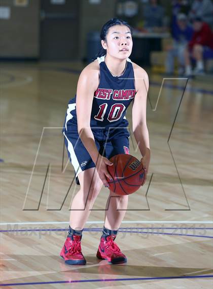 Thumbnail 2 in West Campus vs. Bradshaw Christian (CIF SJS D-4 Quarter Finals) photogallery.