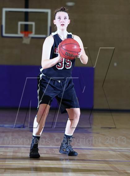 Thumbnail 2 in West Campus vs. Bradshaw Christian (CIF SJS D-4 Quarter Finals) photogallery.