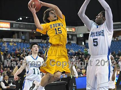 Thumbnail 1 in Bishop O'Dowd vs. Sacred Heart Cathedral (CIF D3 NorCal Regional Final) photogallery.