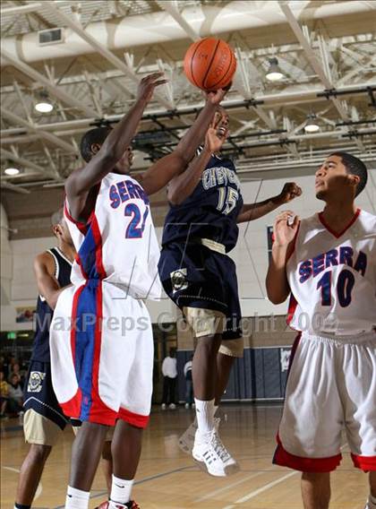 Thumbnail 3 in Serra vs. Cheyenne (MLK Hoops Shootout) photogallery.