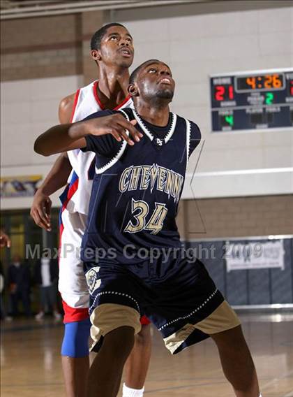 Thumbnail 2 in Serra vs. Cheyenne (MLK Hoops Shootout) photogallery.
