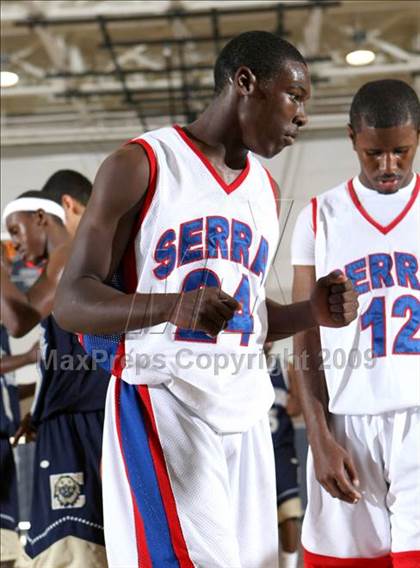 Thumbnail 1 in Serra vs. Cheyenne (MLK Hoops Shootout) photogallery.