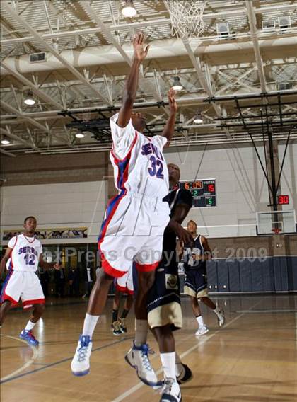 Thumbnail 1 in Serra vs. Cheyenne (MLK Hoops Shootout) photogallery.