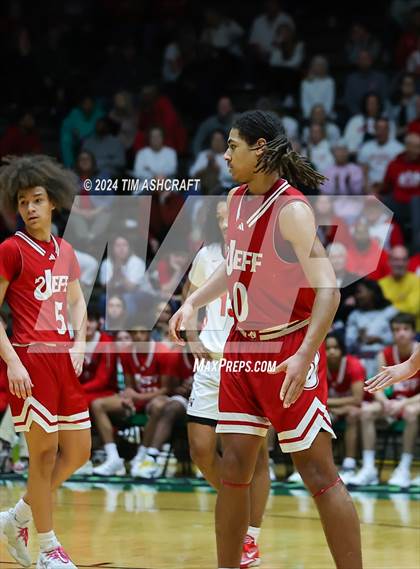 Thumbnail 3 in Jeffersonville vs Lawrence North (IHSAA 4A Semi State) photogallery.