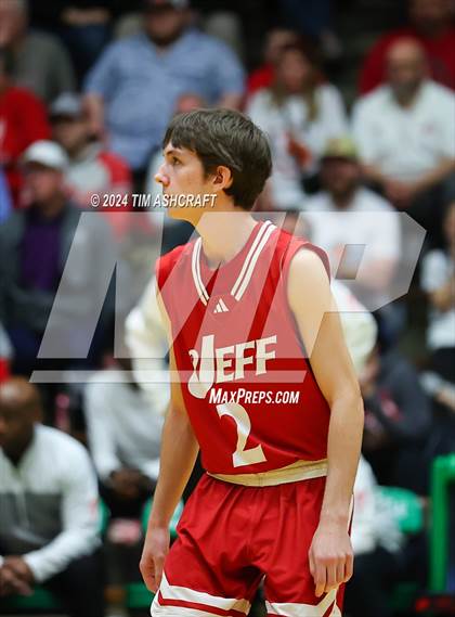 Thumbnail 3 in Jeffersonville vs Lawrence North (IHSAA 4A Semi State) photogallery.