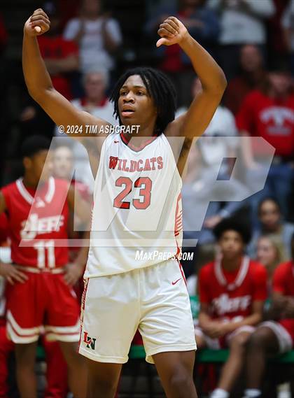Thumbnail 2 in Jeffersonville vs Lawrence North (IHSAA 4A Semi State) photogallery.