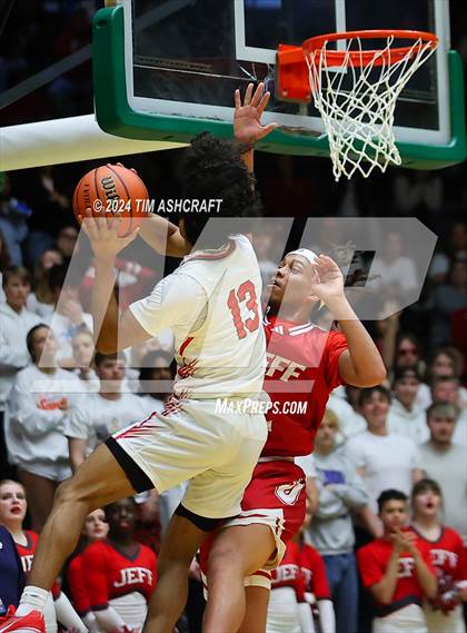Thumbnail 1 in Jeffersonville vs Lawrence North (IHSAA 4A Semi State) photogallery.