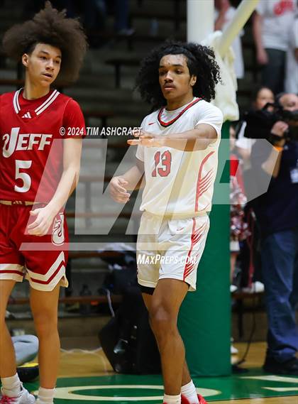 Thumbnail 1 in Jeffersonville vs Lawrence North (IHSAA 4A Semi State) photogallery.