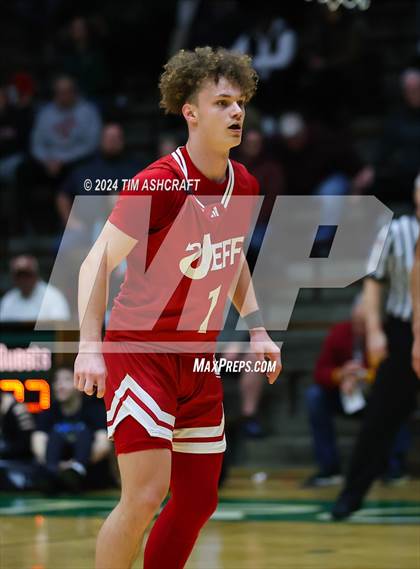 Thumbnail 2 in Jeffersonville vs Lawrence North (IHSAA 4A Semi State) photogallery.