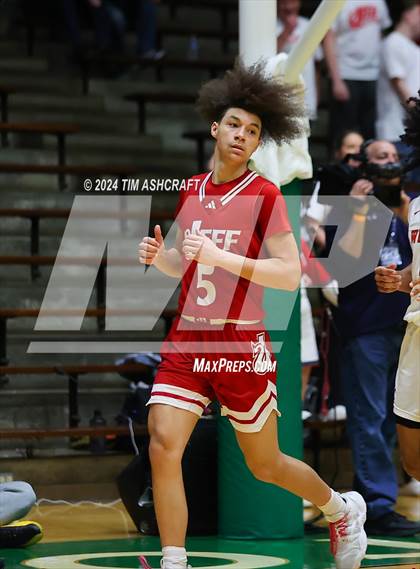 Thumbnail 3 in Jeffersonville vs Lawrence North (IHSAA 4A Semi State) photogallery.