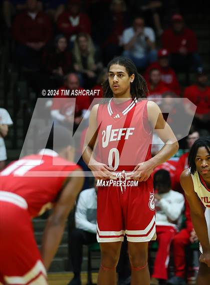 Thumbnail 3 in Jeffersonville vs Lawrence North (IHSAA 4A Semi State) photogallery.