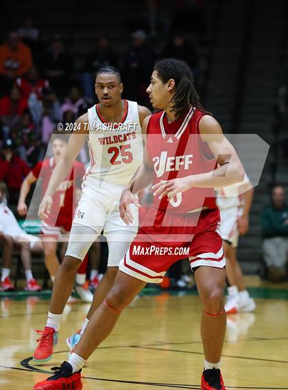 Thumbnail 3 in Jeffersonville vs Lawrence North (IHSAA 4A Semi State) photogallery.