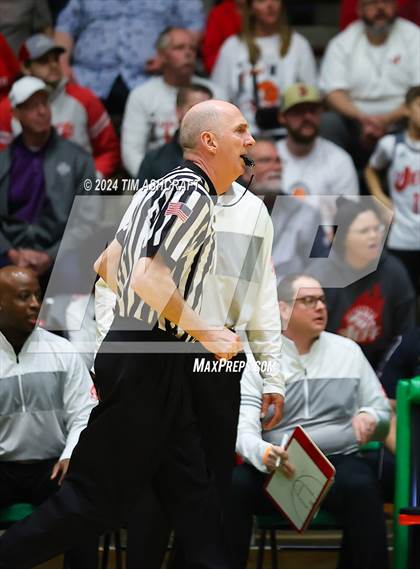 Thumbnail 3 in Jeffersonville vs Lawrence North (IHSAA 4A Semi State) photogallery.