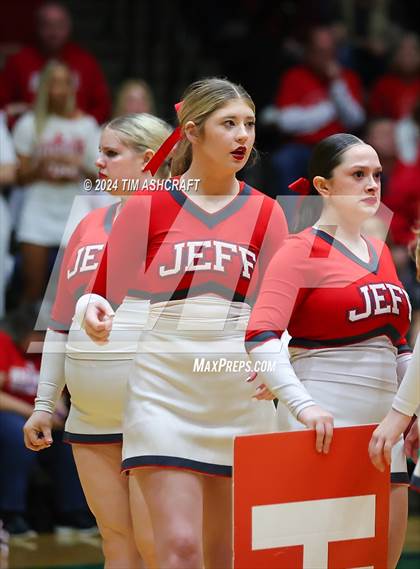Thumbnail 3 in Jeffersonville vs Lawrence North (IHSAA 4A Semi State) photogallery.