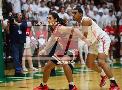 Thumbnail 3 in Jeffersonville vs Lawrence North (IHSAA 4A Semi State) photogallery.