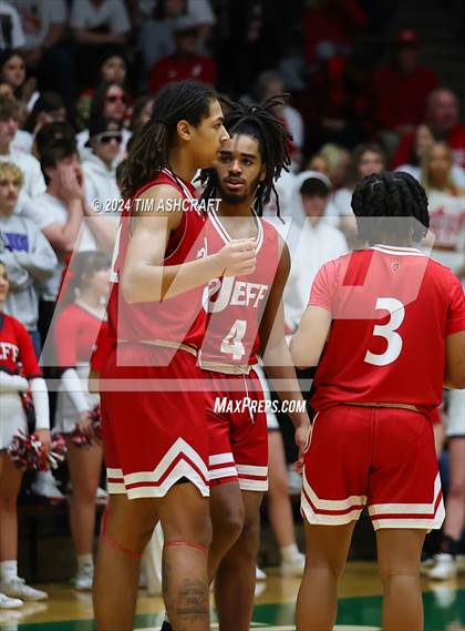 Thumbnail 1 in Jeffersonville vs Lawrence North (IHSAA 4A Semi State) photogallery.