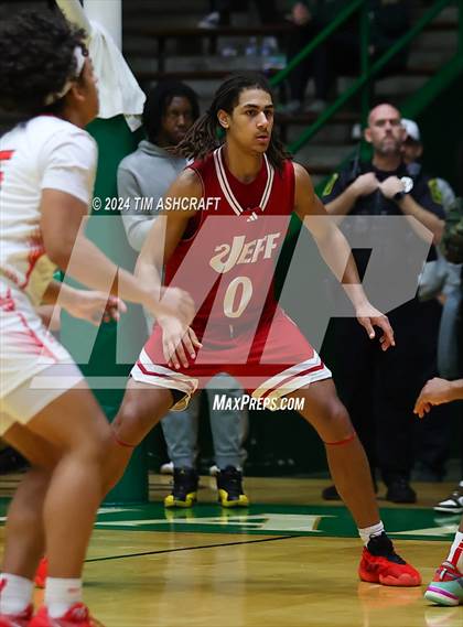 Thumbnail 1 in Jeffersonville vs Lawrence North (IHSAA 4A Semi State) photogallery.
