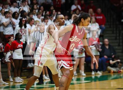Thumbnail 3 in Jeffersonville vs Lawrence North (IHSAA 4A Semi State) photogallery.