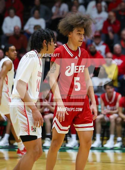 Thumbnail 2 in Jeffersonville vs Lawrence North (IHSAA 4A Semi State) photogallery.