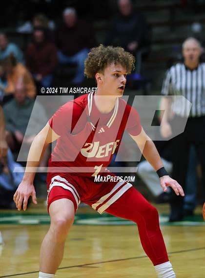 Thumbnail 3 in Jeffersonville vs Lawrence North (IHSAA 4A Semi State) photogallery.