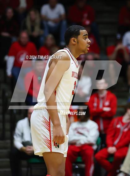 Thumbnail 3 in Jeffersonville vs Lawrence North (IHSAA 4A Semi State) photogallery.