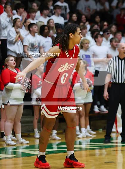 Thumbnail 2 in Jeffersonville vs Lawrence North (IHSAA 4A Semi State) photogallery.