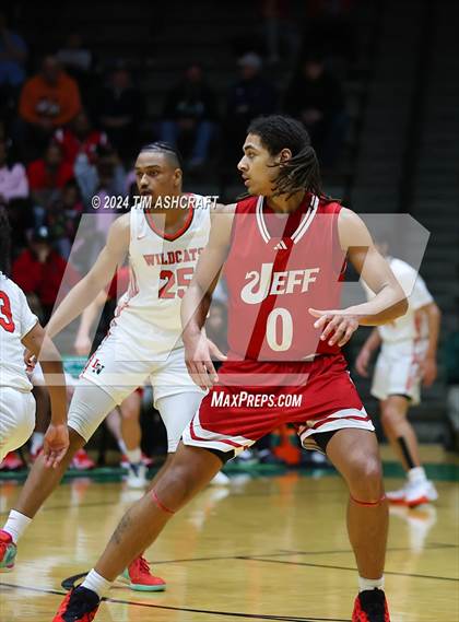Thumbnail 2 in Jeffersonville vs Lawrence North (IHSAA 4A Semi State) photogallery.