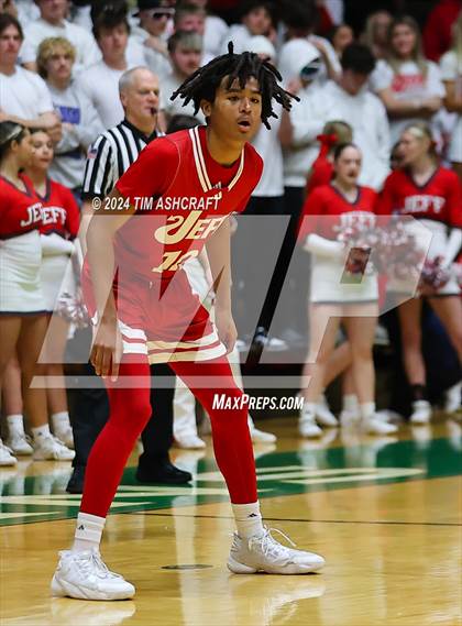 Thumbnail 3 in Jeffersonville vs Lawrence North (IHSAA 4A Semi State) photogallery.