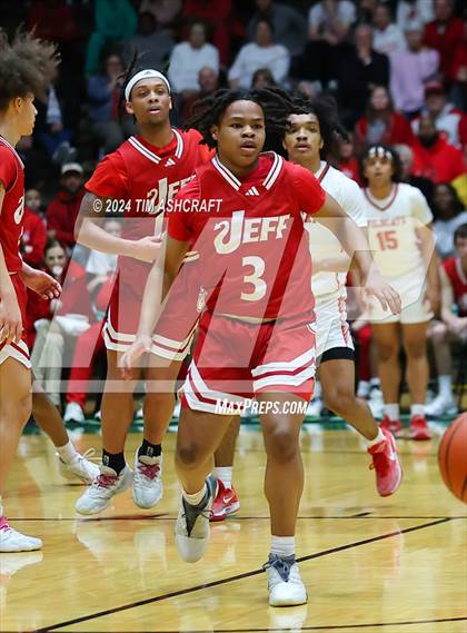 Thumbnail 2 in Jeffersonville vs Lawrence North (IHSAA 4A Semi State) photogallery.
