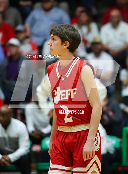 Thumbnail 2 in Jeffersonville vs Lawrence North (IHSAA 4A Semi State) photogallery.