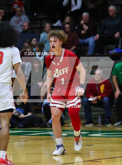 Thumbnail 1 in Jeffersonville vs Lawrence North (IHSAA 4A Semi State) photogallery.
