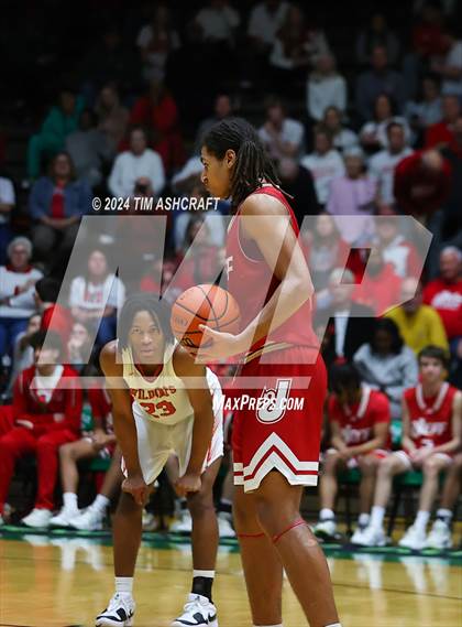 Thumbnail 2 in Jeffersonville vs Lawrence North (IHSAA 4A Semi State) photogallery.