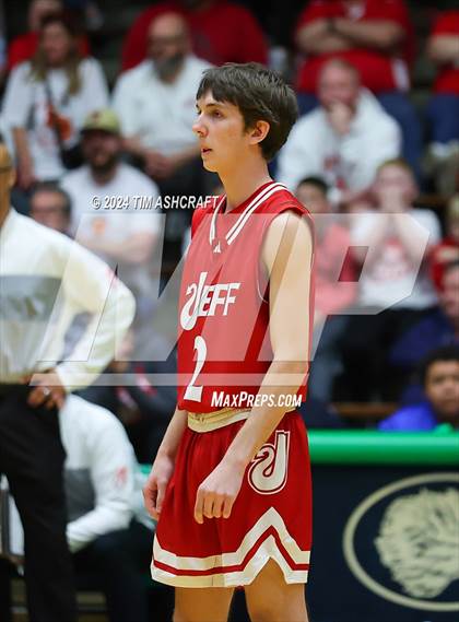 Thumbnail 1 in Jeffersonville vs Lawrence North (IHSAA 4A Semi State) photogallery.