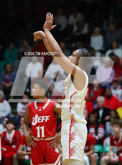 Thumbnail 1 in Jeffersonville vs Lawrence North (IHSAA 4A Semi State) photogallery.