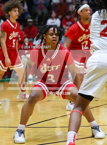Thumbnail 1 in Jeffersonville vs Lawrence North (IHSAA 4A Semi State) photogallery.