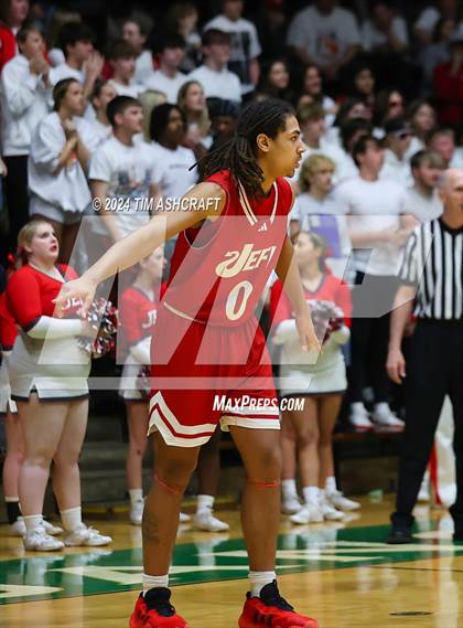 Thumbnail 1 in Jeffersonville vs Lawrence North (IHSAA 4A Semi State) photogallery.
