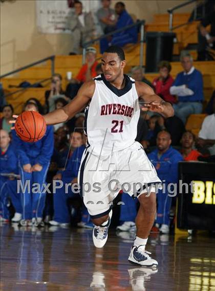 Thumbnail 3 in Bishop Gorman vs. Riverside (City of Palms Classic) photogallery.