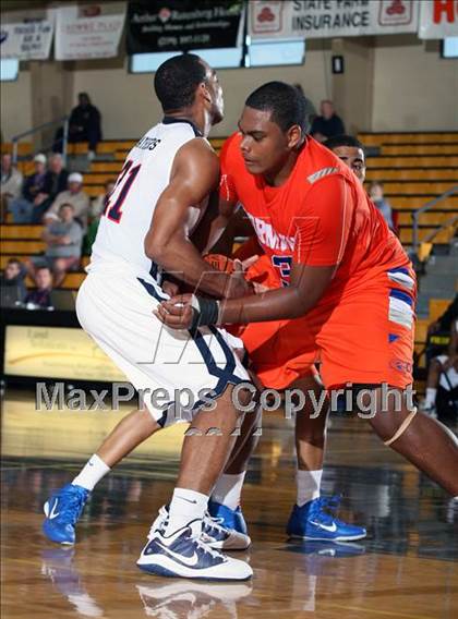 Thumbnail 1 in Bishop Gorman vs. Riverside (City of Palms Classic) photogallery.