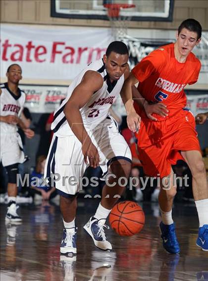 Thumbnail 1 in Bishop Gorman vs. Riverside (City of Palms Classic) photogallery.