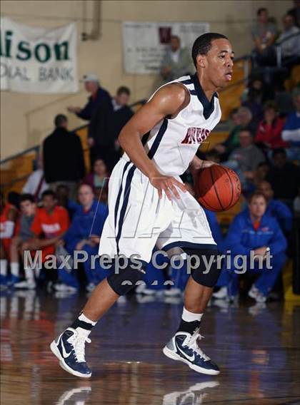 Thumbnail 1 in Bishop Gorman vs. Riverside (City of Palms Classic) photogallery.