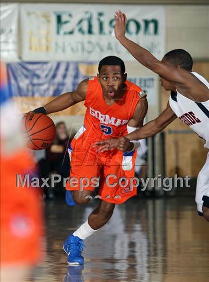 Thumbnail 1 in Bishop Gorman vs. Riverside (City of Palms Classic) photogallery.