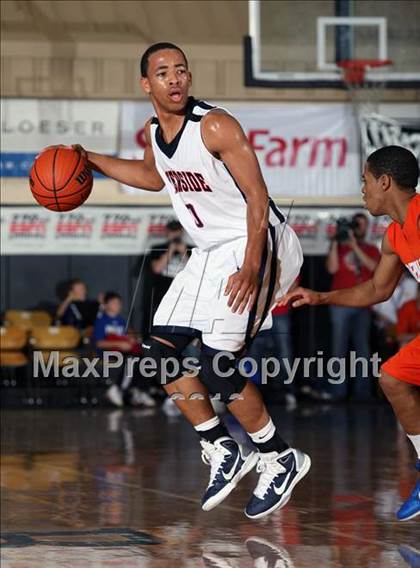 Thumbnail 1 in Bishop Gorman vs. Riverside (City of Palms Classic) photogallery.