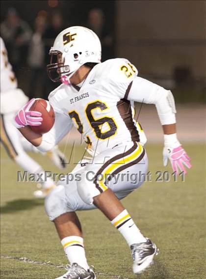 Thumbnail 2 in Palo Alto vs. St. Francis (CIF CCS Open Division Semifinal) photogallery.