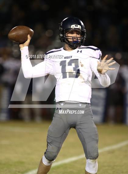 Thumbnail 2 in Centennial vs. Higley (AIA 5A Semifinal Playoff) photogallery.