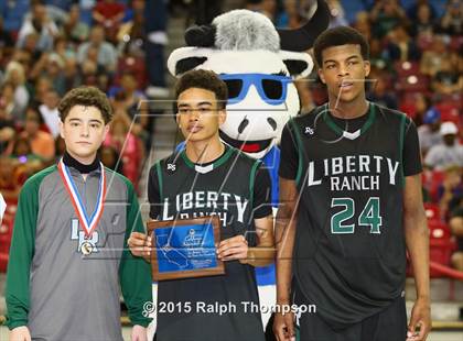 Thumbnail 1 in Liberty Ranch vs. Capital Christian (CIF SJS D4 Final) photogallery.