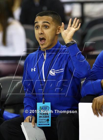 Thumbnail 3 in Liberty Ranch vs. Capital Christian (CIF SJS D4 Final) photogallery.