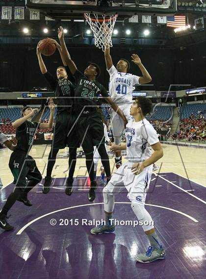 Thumbnail 1 in Liberty Ranch vs. Capital Christian (CIF SJS D4 Final) photogallery.